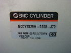 Ncdy2s25h-0200-j79 Smc Pneumatic Cylinder Rodless Slider Used