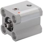 Ncq2a16-25d Smc Aluminum Air Cylinder Compact Double Acting Both Ends Tapp