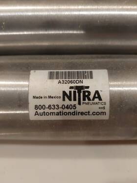 A32060dn Nitra Pneumatic Cylinder 2 Inch Bore X 6 Stroke