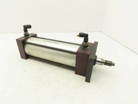 A0377b1 Norgren Pneumatic Air Cylinder 3.25 Inch Bore 8 Stroke 250 Psi Flange Mt