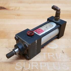 Cc02a-b27-aaa00 Norgren Pneumatic Cylinder 1-1/2 Inch Bore 2 Stroke - Used