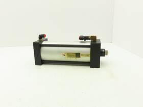 Cg08ad02baadm Norgren Pneumatic Air Cylinder 4 Inch Bore 8 Stroke 250 Psi Bottom Tapped