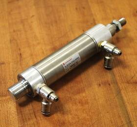 Rle02a-dad-aa90 Norgren Pneumatic Cylinder 1-1/4 Inch Bore 2 Stroke - Used