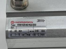 92040 Norgren Rm/92040/n2/200 Pneumatic Actuator 40mm Bore 200mm Stroke