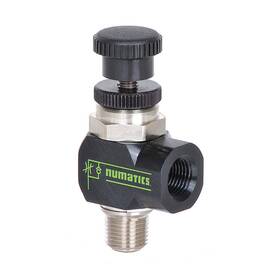 554bb600mt00061 Numatics 4fctn Flow Control Valve Knob 175 Psi 36vj47