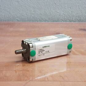 Numatics 8449a3sn0080a00 Numatic Pneumatic Cylinder 32mm Bore 80mm Stroke - Used