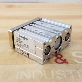 Cgt025030l16dx Numatics Compact Guide Cylinder 25mm Bore 30mm Stroke - Used