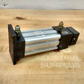 F2fl-03i11-eaa0 Numatics Pneumatic Cylinder 2 Inch Bore 3-1/2 Stroke - Used