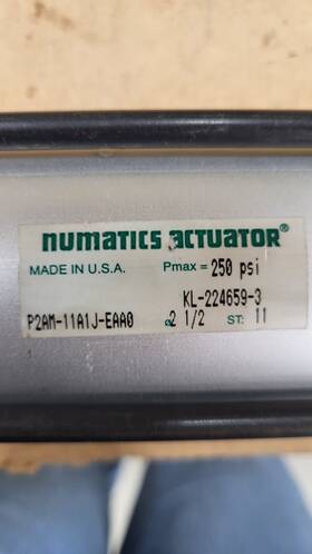 Kl-224659-3 Numatics Pneumatic Cylinder