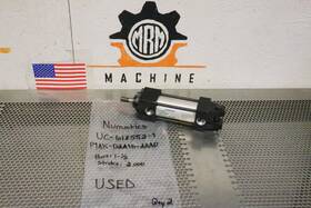 P1ak-02a1d-aaa0 Numatics Pneumatic Cylinder Bore 1-1/2 Stroke 2.000 Used