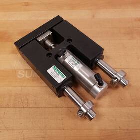Xx11033-02a Numatics Pneumatic Guided Cylinder 1-1/2 Inch Bore 2 Stroke - Used