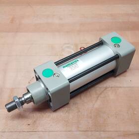0080000a1 Numatics Zg050/0080000a1 Pneumatic Cylinder 50mm Bore 80mm Stroke - Used