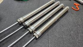 19.000 Parker 0.200 4 Cdxpsrmc Stainless Air Cylinder 2 Inch Bore X 19 Stroke
