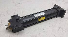 Cc-h2aus29ac Parker 01.50 Pneumatic Air Cylinder 7 Inch Stoke 250 Psi 1.5 Bore Used