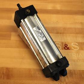 Bb2mau14a Parker 02.50 Bb2mau14a/6.000 Pneumatic Cylinder 2 1/2ft Bore 6 Inch Stroke - Used