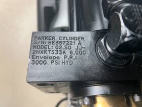 Jj2hxkts33a Parker 02.50 Cylinder Series 2hx Model 6.000 3000 Psi Hyd
