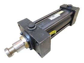 02.50c2hkts33a6.000 Parker 2-1/2 Inch Bore X 6 Stroke Flanged Rod End Hydraulic Cylinder 3000 Psi