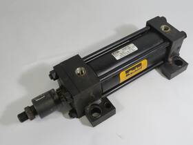 02.50c2hu14ac-6.000 Parker Hydraulic Cylinder 2.5 Inch Bore 6 Stroke Cos Dmg Used