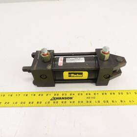 02.50cbb2hkts14ac4.0 Parker Double Acting Hydraulic Cylinder 2.5 Inch Bore 4 Stroke