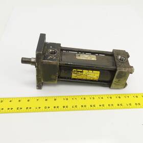 02.50j2 Parker Double Acting Hydraulic Cylinder 4-3/4 Inch Stroke 1 Rod 2-1/2 Bore