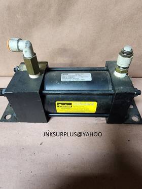 Cb2anu14a Parker 03.25 3.750 Pneumatic Air Cylinder 3.25 Inch Bore 3.75 Stroke 2an