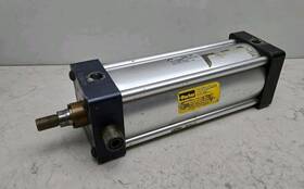 D2maus14a Parker 04.00 9.000 Pneumatic Cylinder 9 Inch Stroke 4 Bore 250 Psi Double Acting