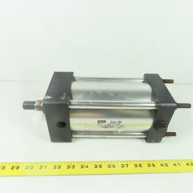 Tc2mau14 Parker 04.00 5.000 Double Acting Pneumatic Cylinder 5 Inch Stroke 4 Bore