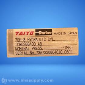 1cb63bb400-ab Parker 70h-8 Double Acting Hydraulic Cylinder Usip
