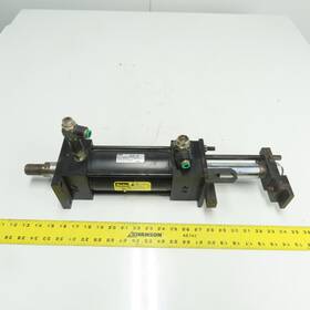 Ckjtc2au34a34ac Parker 03.25 5.500 Air Cylinder 3.25 Inch Bore 5.5 Stroke 250 Psi