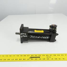 Lts14c Parker Fluidpower 02.50 6.000 Cj2h Double Act. Hydraulic Cylinder 3000psi