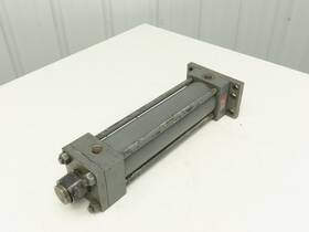 J2hs19 Parker Hydraulic Cylinder 3.25 Inch Bore 12 Stroke Flange Mount 3000psi