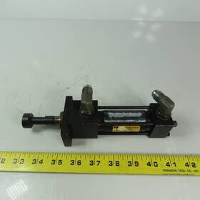 J3lct29a Parker 01.00 2.000 Ser 31 Hydraulic Cylinder 1 Inch Bore 2 Stroke 1500 Psi