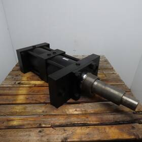 Parker Kjj3hkts13a 8 Inch Bore 19 Full Stroke 2 Stage Double Rod Hydraulic Cylinder