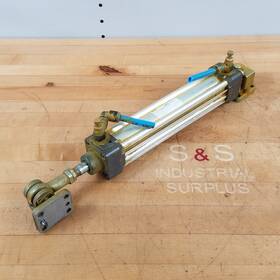 P1d4s040mc-0200nnnnn Parker Pneumatic Cylinder 40mm Bore 200mm Stroke - Used