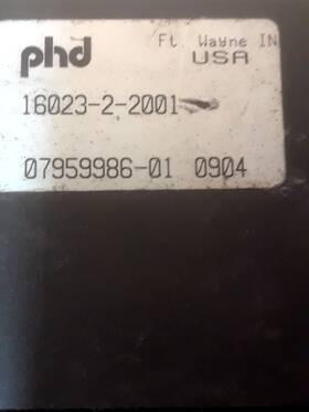 16023-2-2001 Phd 1602322001 Pneumatic Parallel Gripper - Used