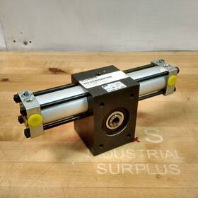 090-d-h Phd Inc R11a 3 Pneumatic Rotary Actuator 1-1/2 Inch Bore - Used 090-d-h Phd Inc R11a 3 Pneumatic Rotary Actuator 1-1/2 Inch Bore - Used