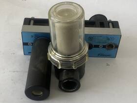 L25b6-en Piab Vacuum Pump 58-87 Psi With Gauge And Lubricator