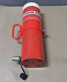 C7513c Power Team Spx Hydraulic Cylinder 75 T Ton 13-1/8 Inch Str - Used