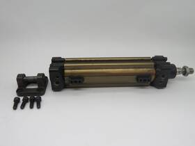 168-051-600-0 Rexroth Pneumatic Cylinder With Clevis Pin 50mm B 160mm S Used