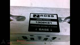 5400a1007 Ross 1302k91 With Attached Part Number Pneumatic Valve See D #194401