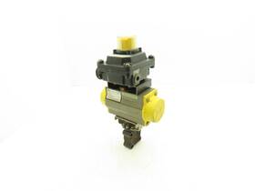 Babaa-21110 Rva 80srb075 Pneumatic Actuator With Senitec Position Indicator 1/8 Inch Npt 120psi