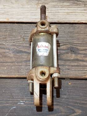Schrader Bellows 3171b Air Control Products Pneumatic Cylinder Used Untested