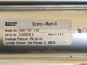 Fw2c111601 Schrader Bellows Pneumatic Cylinder 2.5 Inch B X 3 S Double Acting