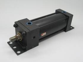 Pad110221w6st Schrader Bellows Hydraulic Cylinder 3-1/4 Inch Bore 6 Stroke Used