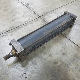 Stroke-22 Schrader Bellows Paf138124 Inch Bore-5 Hydraulic Cylinder. - Used