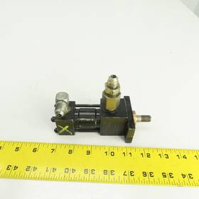 Pls502143 Schrader Bellows Doble Acting Hydraulic Cylinder 1/2 Inch Stroke 1 Bore