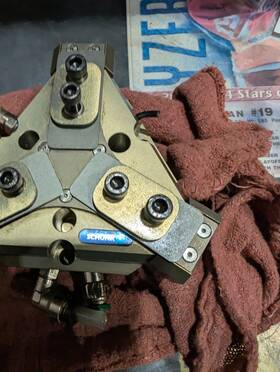 80-1-as-vsd Schunk Pzn Shunk 80 -1-as-vsd Pneumatic Three-prong Gripper
