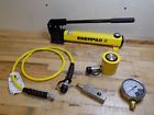 Scl201h Enerpac Single Acting Hydraulic Pump And Cylinder Set Ton Capacity