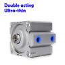 Sda63x35 Unbranded Sda Pneumatic Double Action Thin Type Air Cylinder Bore