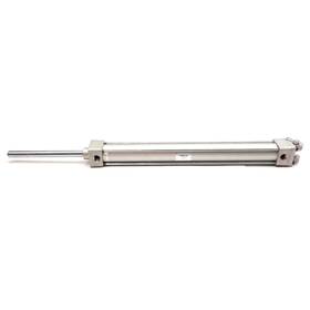 204783 Smc Single Acting Pneumatic Cylinder 1.5in Bore 4in Stroke 3/8in Npt